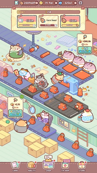 仓鼠袋工厂大亨手游最新版(Hamster Bag Factory : Tycoon)