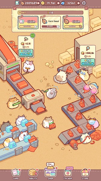 仓鼠袋工厂大亨手游最新版(Hamster Bag Factory : Tycoon)