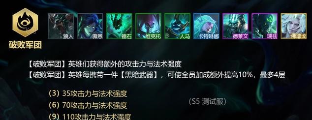 云顶之弈s5阵容推荐