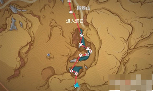原神3.6悼灵花采集路线一览